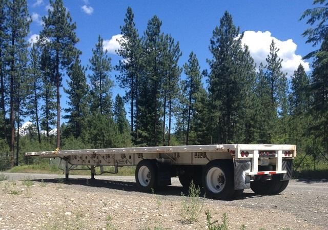 Trailer Flat Bed Transcraft 1985 Semi tractor DOT approved 12000 OBO