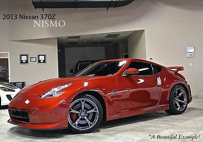 Nissan : 370Z 2dr Coupe 2013 nissan 370 z nismo 6 speed manual bose sound package rearview backup camera