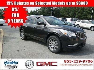 Buick : Enclave FWD 4dr Leather FWD 4dr Leather New SUV Automatic Gasoline 3.6L V6 Cyl  IRIDIUM MET