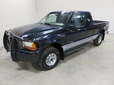 Ford : F-250 XLT 99 ford f 250 lariat power stroke 7.3 l v 8 turbo diesel extcab manual 1 owner 4 wd