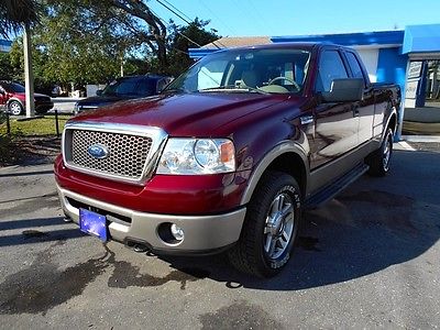 Ford : F-150 Lariat Extended Cab Pickup 4-Door 2006 ford f 150 lariat extended cab pickup 4 door 5.4 l