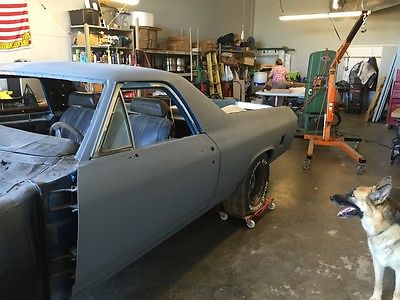 Chevrolet : El Camino not a true SS Needs to be finished restoring.