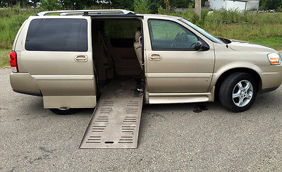 Chevrolet : Uplander LT 2006 braun wheelchair mobility handicap van free shipp warranty video rare