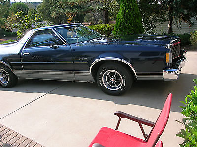 Ford : Ranchero GT Brougham 1979 ranchero gt brougham laser straight