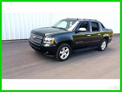 Chevrolet : Avalanche 2007 Chevy Chevrolet Avalanche LTZ 4X4 Black CLEAN 2007 chevrolet chevy avalanche ltz black 1 owner leather sunroof clean