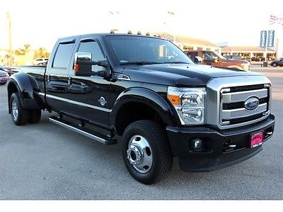 Ford : F-350 Platinum Crew Cab Pickup 4-Door 2014 ford f 350 super duty platinum crew cab pickup 4 door 6.7 l drw 4 x 4