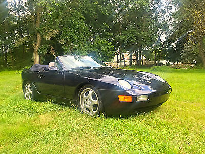 Porsche : 968 1992 porsche 968 cabriolet 6 speed