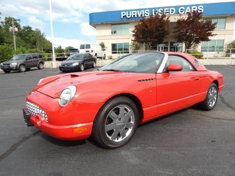 2002 FORD THUNDERBIRD 2 DOOR CONVERTIBLE