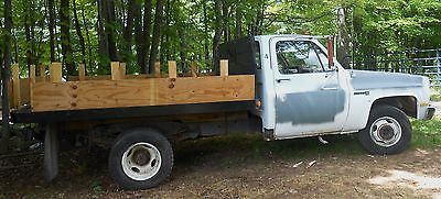 GMC : Other ALL 1984 gmc c 35 1 ton rack body truck dually rear 4 speed 350 engine 2 wd