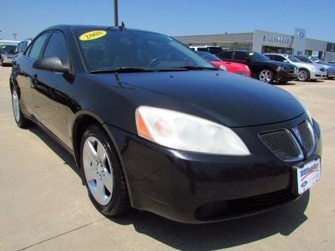 2008 PONTIAC G6 4 DOOR SEDAN