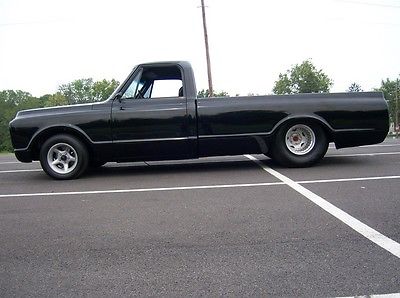 Chevrolet : C-10 custom deluxe 72 chevy c 10 custom deluxe pro street air ride hot rod street rod pro touring