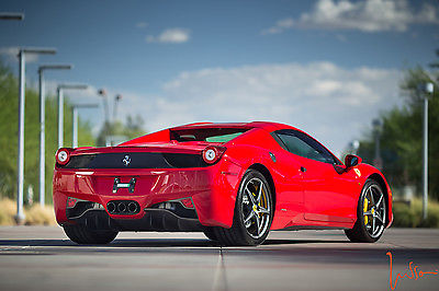 Ferrari : 458 Spider 2013 ferrari 458 spider 3 k miles carbon fiber package immaculate