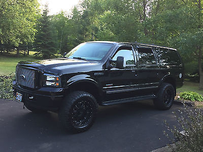 Ford : Excursion Limited Sport Utility 4-Door 2004 ford excursion diesel 118 k miles new engine rebuild tons of upgrades