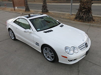 Mercedes-Benz : SL-Class SL550 2007 mercedes sl 550 sl 550 damaged rebuildable salvage low reserve panoramic 08