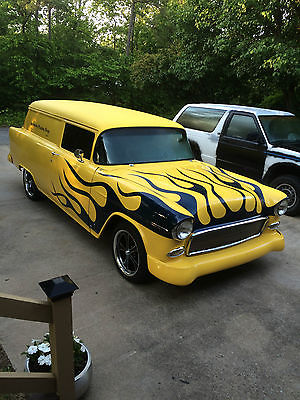 Chevrolet : Other 150 1955 chevrolet sedan delivery 5.7 350 v 8 automatic street rod pwr windows