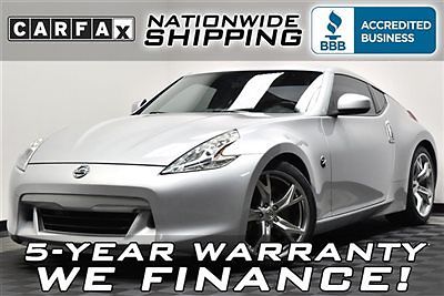 Nissan : 370Z 2dr Coupe Manual 48 k miles 6 speed loaded nationwide shipping 5 year warranty 19 wheels coupe