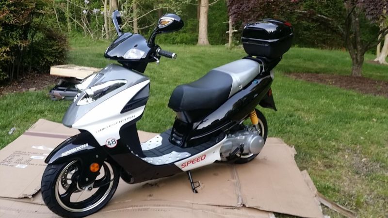 2013 150cc scooter 650 on odometer