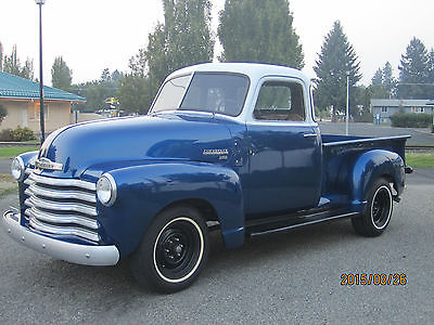 Chevrolet : Other Pickups custom 1949 chevy 3100 truck five window 1940 1941 1946 1947 1948 3600 1950 1951 1952