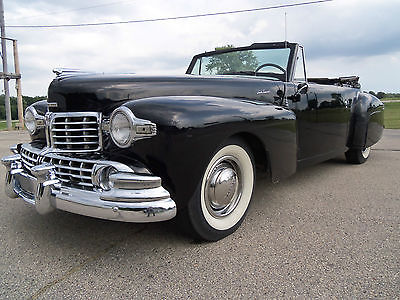 Lincoln : Continental Continental Great driving 1948 Lincoln Continental Convertible powered by Cadillac
