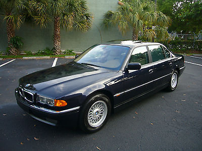 BMW : 7-Series 740iL - Ultimate Luxury Touring Sedan One Owner Certified - Free 3 Month Warranty - Needs Nothing - Coveted E38 Body