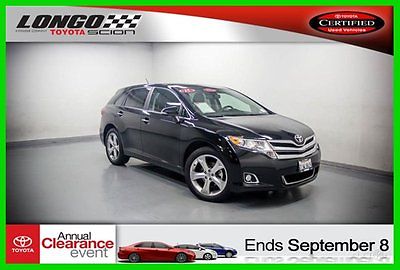 Toyota : Venza 4dr Wagon V6 FWD XLE Certified 2015 4 dr wagon v 6 fwd xle used certified 3.5 l v 6 24 v automatic front wheel drive
