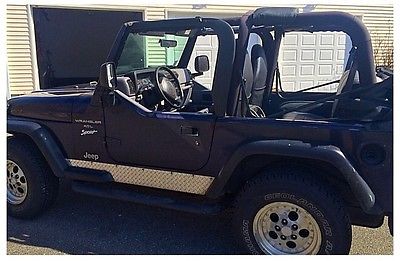 Jeep : Wrangler Sport Sport Utility 2-Door VINTAGE 1998 Jeep Wrangler Sport in EXCELLENT Condition with ONLY 61K Miles