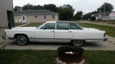Lincoln : Continental Town Car 1977 lincoln continental base hardtop 4 door 7.5 l