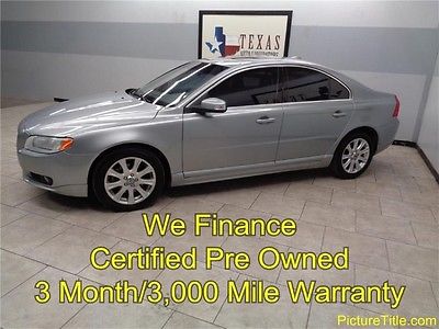 Volvo : S80 I6 09 s 80 fwd turbo leather sunroof warranty we finance 1 texas owner