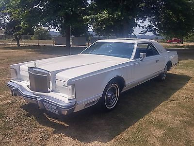 Lincoln : Continental collector series 1979 lincoln continental collector series 862 of this model produced