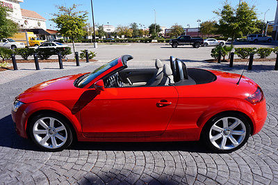 Audi : TT Convertible 2-Door 2008 audi tt convertible 2.0 t red
