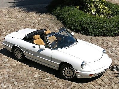 Alfa Romeo : Spider Spyder leather interior Alpha Romeo Spider Veloce 1991   Low Miles