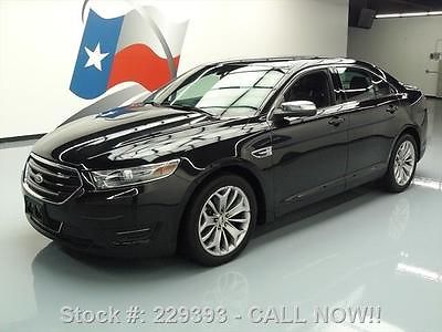 Ford : Taurus LIMITED LEATHER NAV REAR CAM 19'S 2013 ford taurus limited leather nav rear cam 19 s 34 k 229393 texas direct auto