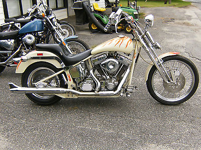 Custom Built Motorcycles : Chopper harley style springer pro street chopper bobber s&s custom other nr low softail