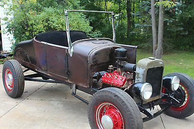 Ford : Model T 1927 ford model t roadster flathead hot rod rat vintage