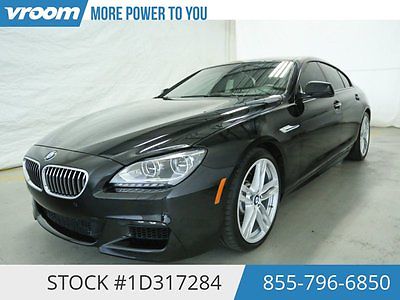 BMW : 6-Series 640i Gran Coupe Certified 2014 28K MILES NAV 2014 bmw 640 i grand coupe 28 k miles m sport navigation clean carfax vroom