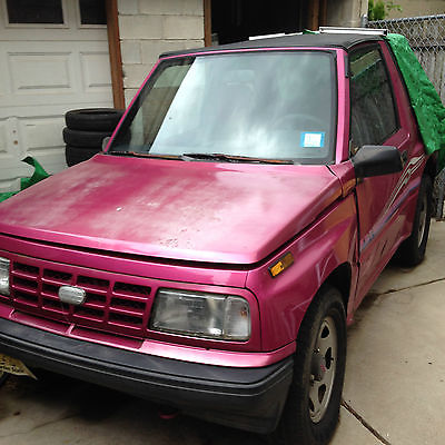 Chevrolet : Tracker Convertible 1993 geo chevy tracker