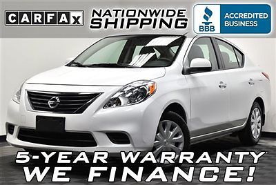 Nissan : Versa SV 2012 nissan versa 5 years warranty nationwide shipping carfax automatic