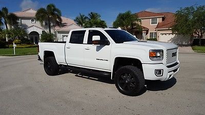 GMC : Sierra 2500 DENALI WOW!! 2015 GMC Sierra 2500HD Denali 4X4 DIESEL LOW MILES LIKE NEW TOTALLY CUSTOM