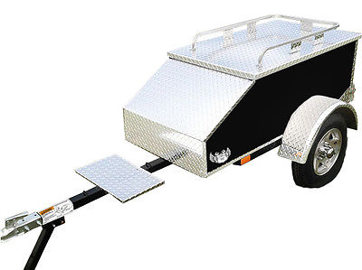 Aluminum Body Tow Behind Motorcycle Trailer MADE IN THE USA