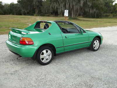 Honda : Del Sol 1993 honda del sol s automatic cold a c 99 k miles 2 nd owner