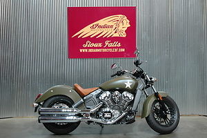 Indian : Scout 2015 indian scout custom green paint 69 cubic inch v twin engine