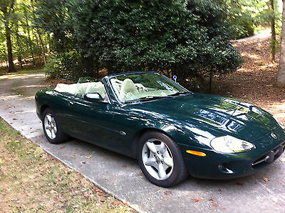 Jaguar : XK8 Base Convertible 2-Door 1998 jaguar xk 8 converible british racing green w tan interior tan top