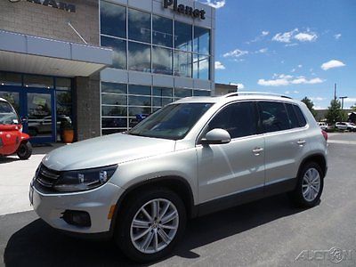 Volkswagen : Tiguan Premium SEL AWD Leather NAV SunRoof 4Motion Turbo 2012 awd sel premium leather nav sun roof used turbo 2 l i 4 automatic 4 motion