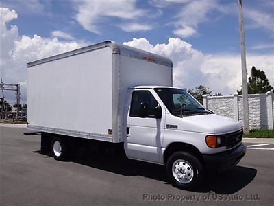 Ford : E-Series Van Base Cutaway Van 2-Door 2006 ford e 350 14 ft box truck turbo diesel clean carfax florida van 6.0 l v 8