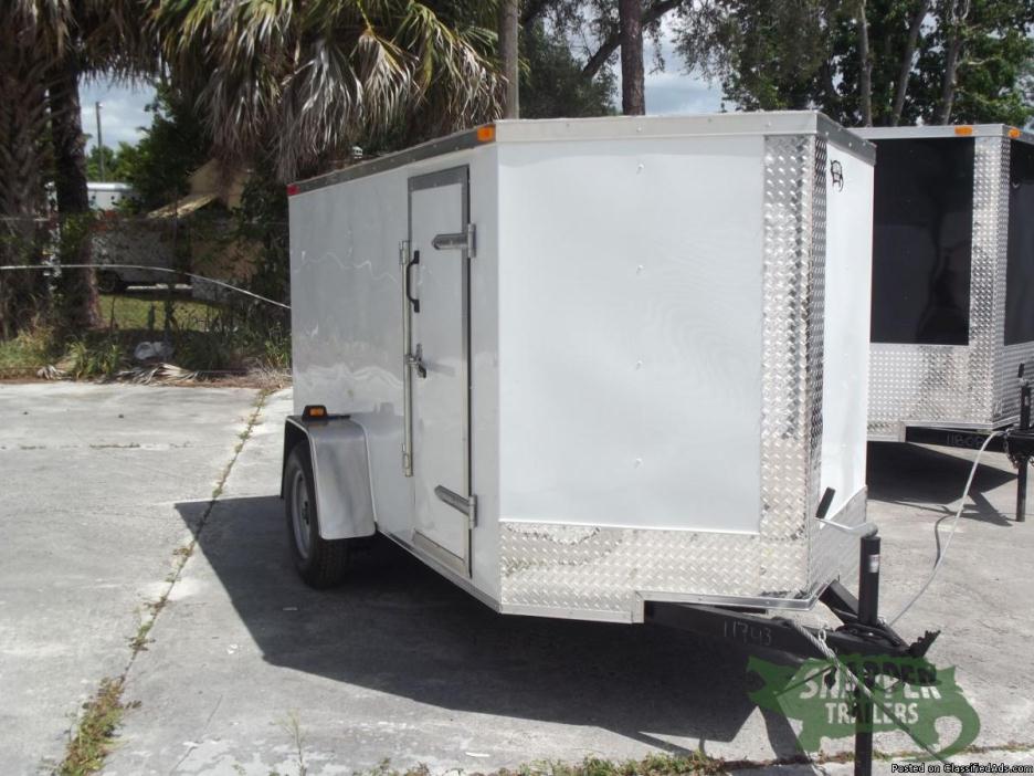 Motorcycle Trailer for SALE! 5 x10 ft. New Enclosed Trailer