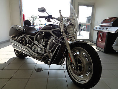 Harley-Davidson : VRSC 2007 harley davidson vrod vrscaw 14 k miles charcoal gray metallic adult owned