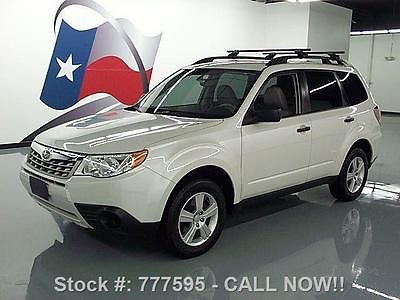 Subaru : Forester 2.5X AWD AUTOMATIC ROOF RACK 2011 subaru forester 2.5 x awd automatic roof rack 66 k 777595 texas direct auto