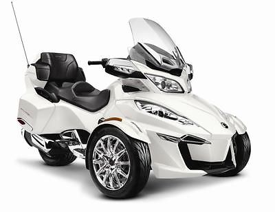 Can-Am : RT Brand New 2014 Can-Am Spyder RT Limited available in white or cognac at dealer