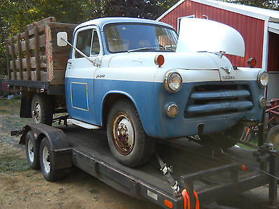 Dodge : Other Pickups 1954 dodge c 1 d 8 stake body truck