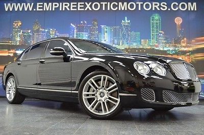 Bentley : Continental Flying Spur Flying Spur NAVIGATION REAR VIEW CAM REAR EXECUTIVE SEATING PICNIC TABLES CLEAN CARFAX